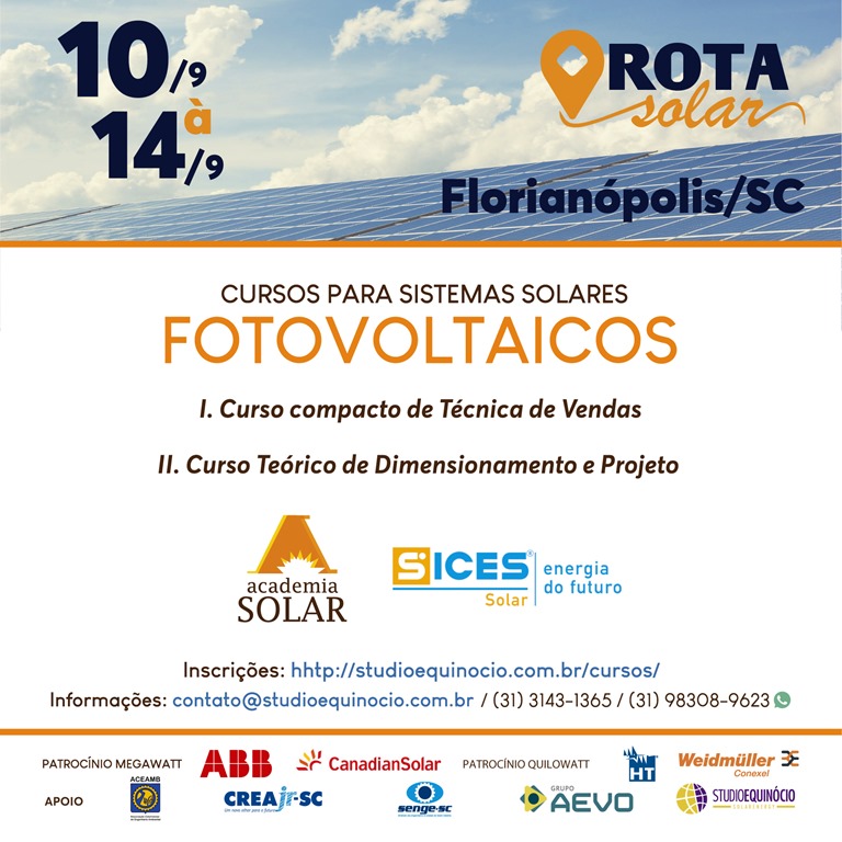 Rota Solar Florianópolis 2018