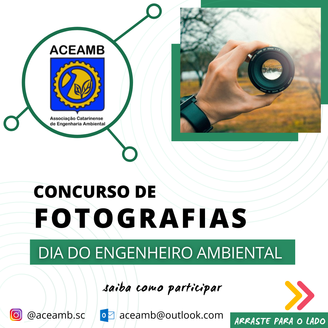 ACEAMB lança “Concurso Fotográfico” para o dia do Engenheiro Ambiental