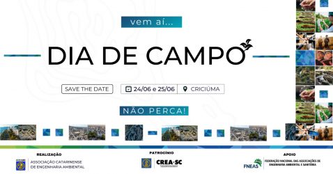 ACEAMB promove o curso “DIA DE CAMPO” com patrocínio do CREA-SC