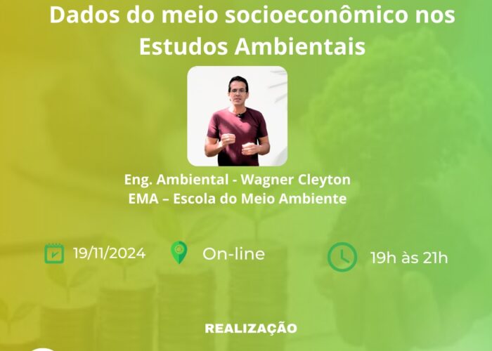 Dados do meio socioeconômico nos Estudos Ambientais