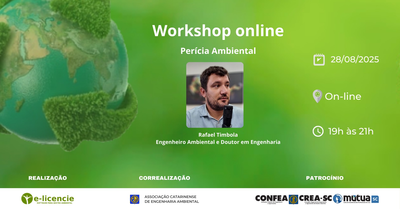 Workshop ONLINE Perícia Ambiental